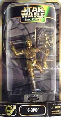 735500335.jpg Star Wars Action Figure - C-3PO Epic Force Rotating 360 Figure - large
