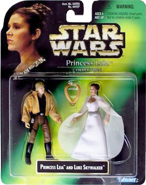 Star Wars Multi Action Figures - Princess Leia Collection - Princess Leia and Luke Skywalker