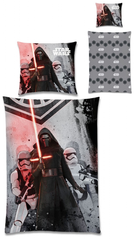 Star Wars BEDDING - Star Wars The Force Awakens Reversible Duvet Set - The Dark Side