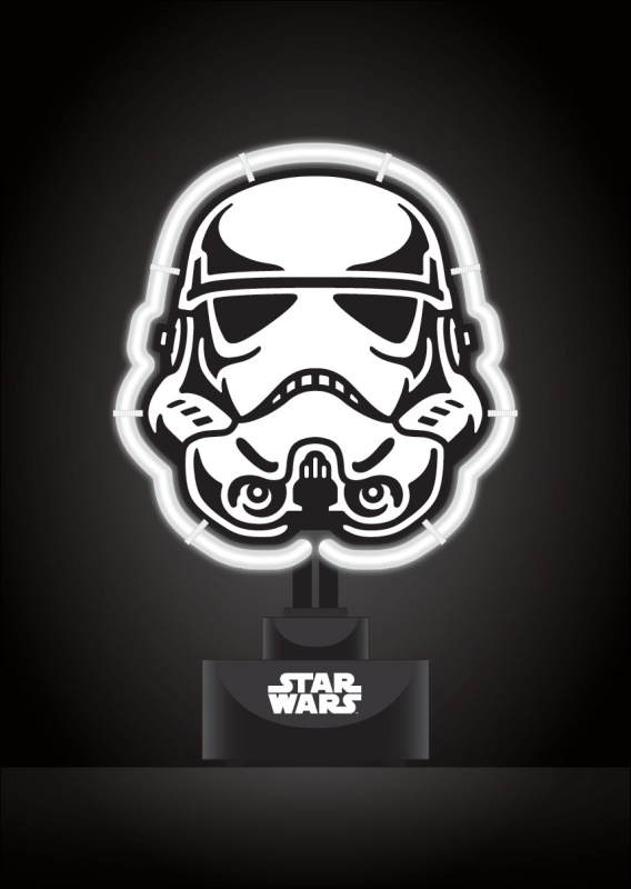 817570047.jpg Star Wars Gifts and Games - Star Wars Neon Light Stormtrooper 17 x 24 cm