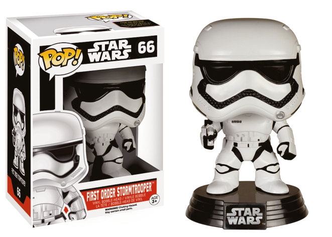 81841077.jpg Star Wars Gifts and Games - The Force Awakens Vinyl Bobble Head - First Order Stormtrooper 10cm