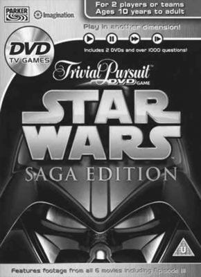 877735158.jpg Star Wars Trivial Pursuit DVD Game - Saga Edition includes all six movies