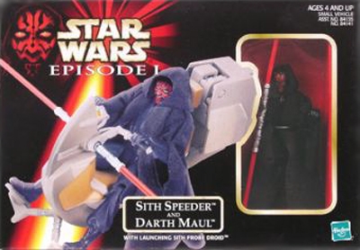 888996464.jpg Star Wars Action Figure - Star Wars Sith Speeder and Darth Maul - Episode 1