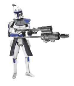 897030534.jpg Star Wars Action Figure - Clone Wars 2009 - Captain Rex with Firing Missile Launcher