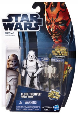 914828182.jpg Star Wars Action Figure - Clone Trooper Phase II Armor with Firing Missiles - Clone Wars 2012