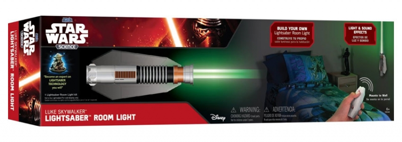 Star Wars GIFTS AND GAMES - Star Wars Science Luke Skywalker Lightsaber Room Light