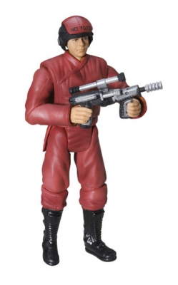 Star Wars Action Figure - Naboo Soldier - The Phantom Menace - Exclusive Collector Coin - 30th Anniversary