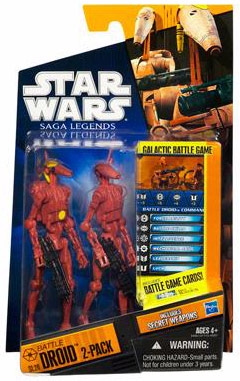 936856387.jpg Star Wars Action Figure - Saga Legends 2011 - Battle Droid 2-Pack