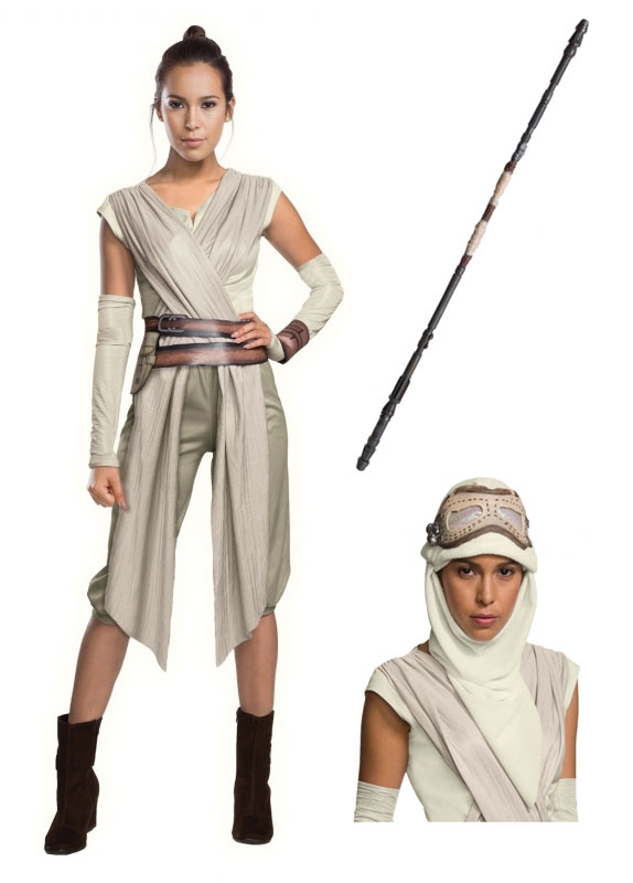959094566.jpg Star Wars Costume Adult Bargain Bundle - Rey