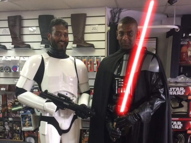 Stormtrooper Armor and Supreme Vader Review from Sud and Dharman